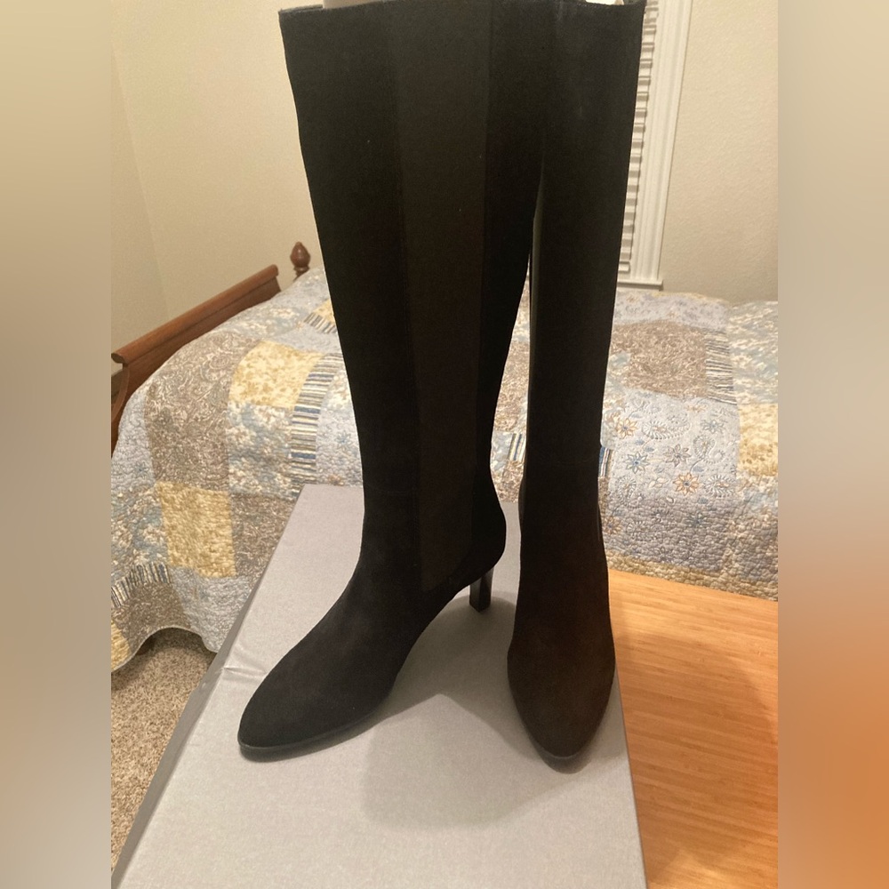 Aquatalia ‘Dahna’ size 8 Tall Suede Boots New in box.